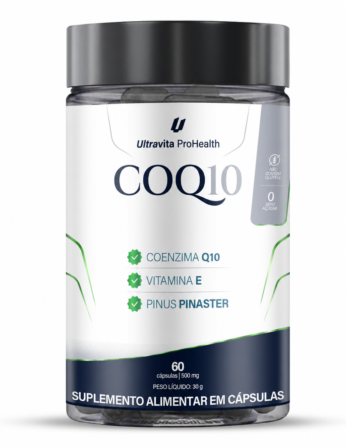 Coenzima Q10, Pinus Pinaster e Vitamina E
